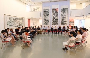 中国国家画院全体党员学习老一辈艺术家的艺术精神